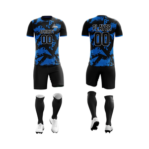 Hauts de chemise d'uniforme de football unisexe très légers nouvelle arrivée ensembles de vêtements de sport avec impression de logo personnalisé personnalisable OEM - Product Image 1