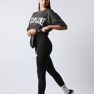 Vêtements de sport actifs imprimés avec logo personnalisé Vêtements de gym unisexe Polyester Plus Spandex Vêtements de sport surdimensionnés vierges de haute qualité pour femmes - Product Image 5