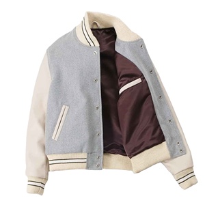 Nouvelles vestes universitaires vierges de haute qualité, sur mesure, en gros, nouvelle mode, veste universitaire d'hiver, veste universitaire personnalisée pour hommes, veste de lettreman 2026 - Product Image 2
