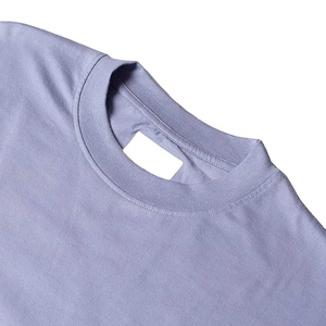T-shirt unisexe surdimensionné pour homme 2026 en mélange polyester/coton, tissu toile de haute qualité, coupe régulière confortable, manches courtes - Product Image 5