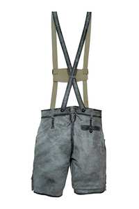 Shemax Trachten สั้นผู้ชาย lederhosen สีเทา - Product Image 6