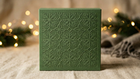 Boîte rigide à clapet de luxe avec gaufrage flocon de neige et pelliculage brillant pour accessoires technologiques, ensemble d'emballage cadeau personnalisé pour chargeur et câble