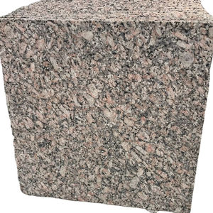 Dalle rose impériale 100% pierre naturelle Durable Décoration de sol de salon avec des tons doux de rose pêche rougeâtre ivoire - Product Image 1