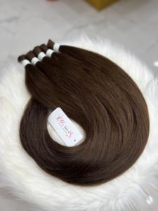Vente en gros 100% vietnamien remy humain en vrac extension de cheveux cuticule alignée couleur cheveux en vrac cheveux brésiliens - Product Image 2