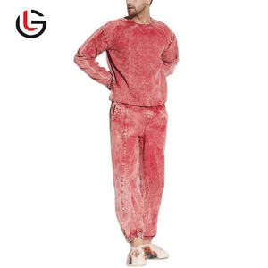 Survêtement respirant 100% coton polaire de qualité supérieure pour homme, vêtements de sport d'hiver - Product Image 1