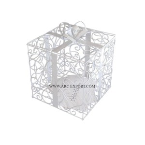 Wedding and Birthday Gifting Jewelry Display <b>Storage</b> Box Best Quality Crystal and Metal Gold Color <b>Makeup</b> <b>Storage</b> Organizer - Product Image 6