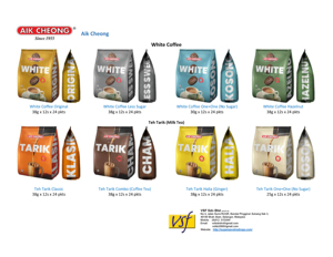 Aik Cheong 3 en 1 Mélange de café instantané régulier 18g X 100s X 10 Pkts VSF - Product Image 4