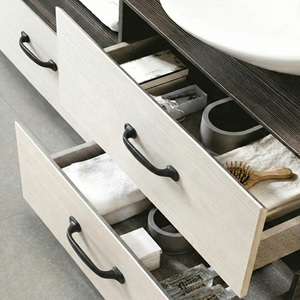 Tiradores de Muebles de Plástico Sólido, Color Negro Mate, Octagonales, para Armarios de Exterior, Duraderos, Ecológicos y Contemporáneos - Product Image 6