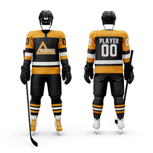 Wholesale Custom Eco-Friendly Polyester Ice Hockey Jerseys Teamwear Logo Printing OEM Service Factory Supplier for Team Name - Product Image 1