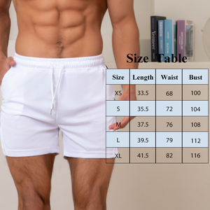 Pantalones cortos deportivos de verano con logotipo personalizado para hombre, pantalones deportivos informales de secado rápido de tres cuartos, pantalones deportivos para maratón, correr, LICRA fino, envío DDP - Product Image 3