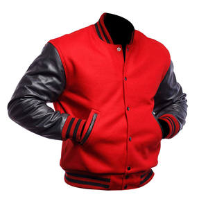 Chaqueta de hombre OEM 2025, chaquetas de chenilla bordadas personalizadas, chaqueta de béisbol informal de ajuste Regular para hombre, invierno de calidad Premium - Product Image 4