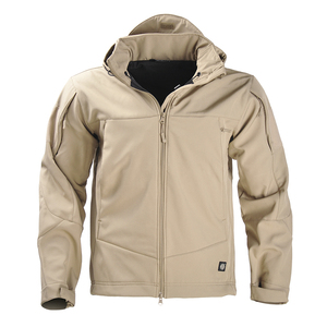 Capucha Camou chaquetas tácticas profesionales a prueba de agua hombres capa de lluvia chaquetas de pesca personalizadas de alta calidad - Product Image 5