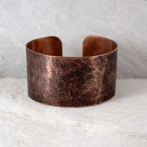 Unisex Simple Irregular Minimalist Adjustable Copper Fashion Bracelet for <b>Men</b> and Women - Product Image 3