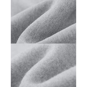 ชุดฮู้ดดี้ผ้าฟลีซเนื้อนุ่มพิเศษสำหรับผู้ชาย ชุดกางเกงวอร์มและเสื้อฮู้ดดี้คุณภาพสูงแบบกำหนดเอง ชุดวอร์มผู้ชายแบบเรียบ - Product Image 5