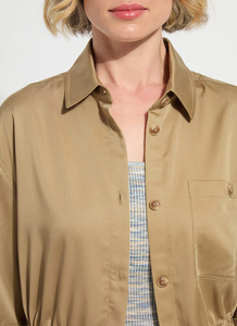Nouvelle Tendance 2026 : Manteau Vintage Chic pour <span class=keywords><strong>Femme</strong></span> à Manches Mi-Longues avec Cordon de Serrage à la Taille - Product Image 4