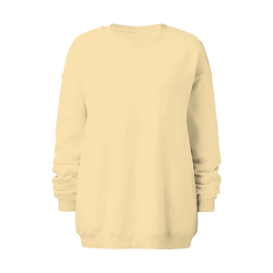 Premium Quality 100% Cotton Fleece Women's Oversize Sweatshirt <b>Mock</b> <b>Neck</b> Loose Fit Fully Customizable Streetwear <b>Top</b> for Winter - Product Image 4