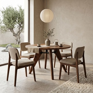 MIA Solid Mango Wood <b>Foldable</b> 6-Seater <b>Dining</b> <b>Table</b> | Japandi Minimalist Design | Natural Handmade Home Furniture Villa | 3-Year - Product Image 2
