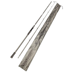Caña de Pescar Ligera Giratoria 177g 5-25g Peso de Lanzamiento 2.70m Longitud Negra - Grupo de Pesca BDT - Product Image 1