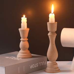 Maravilloso diseño de mesa sala de estar decorativo candelabro de madera de alta calidad al mejor precio - Product Image 2