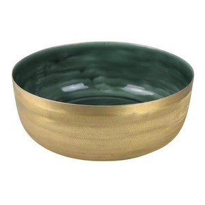 BIG DISCOUNT ; polished <b>metal</b> <b>bowl</b> adds elegance and sophistication to any dining or snack table fantastic crafted in India - Product Image 3