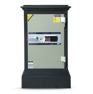 Fabricants de coffres-forts de luxe Fournisseurs-Coffres-forts à double porte WELKO BLD910 Long Led Black - Product Image 1