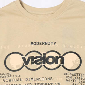 T-shirts sérigraphiés pour hommes 100% coton de haute qualité Premium nouveau design T-shirt personnalisé - Product Image 6