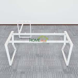 โต๊ะทำงานรูปตัวแอล MConcept ขนาด 160x150 ซม. ดีไซน์ร่วมสมัย ขาเหล็กประกอบสำเร็จ มอเตอร์คู่ สำหรับใช้ในสำนักงานหรือห้องนอน รุ่น HBMC020 - Product Image 3