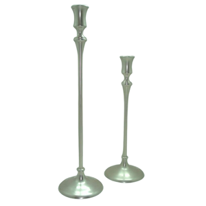 Ensemble de trois bougeoirs vintage en argent écologiques faits à la main pour bougies chauffe-plat, décoration unique pour bougies - Product Image 6