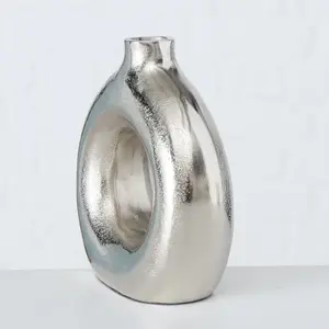 Florero de Metal recubierto de oro con aspecto de red de lujo 2024 con Base de mármol para decoración del hogar maceta de Metal de nuevo diseño en nuevo estilo - Product Image 4