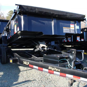 14LP Dump <b>Trailer</b> 2 Sides 14K GVWR with Motor Pump & Gear-High Productivity for Sale - Product Image 1