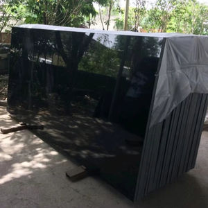 Granite Black, Absolute Black Granite Tiles 40x40 Stone for Polished, China Standard Size Shangxi Black Granite Slabs Prices - Product Image 1