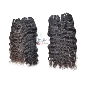 Extensiones de Cabello Humano Rizado 100% Remy de un Solo Donante, Sin Procesar Químicamente, Color Negro Natural, Cutícula Alineada - Product Image 5