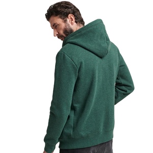 Hiver Chaud Matériau Fabriqué 100% Coton Polaire Mélangé Hommes Zipper Hoodies OEM Haute Qualité Blank Plain Heavyweight Zipper Hoodies - Product Image 2