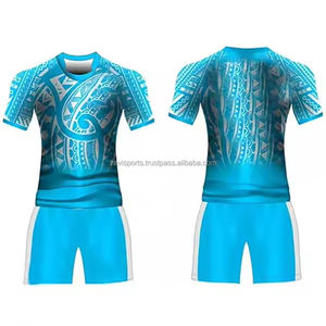 Uniforme de Rugby Unisex de Diseño Profesional, Nuevo Estilo Personalizado, Transpirable, Sublimación Completa, Conjuntos de Uniformes Deportivos de Rugby de Poliéster - Product Image 1