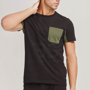 เสื้อยืดผู้ชายผ้าคอตตอนแขนสั้น2025 100% ฟิตเนสเข้ารูปแห้งเร็วและระบายอากาศได้ดีสำหรับฤดูร้อน - Product Image 2