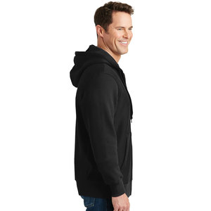 Sudadera con Capucha Personalizada para Hombre, de Alta Calidad, Lisa, de Felpa de Algodón Suave, con Cierre, Térmica, Holgada, Ecológica, para Invierno - Product Image 6