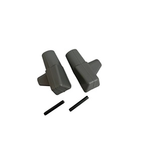 Par de patas y pasadores de goma grises para Lambretta LI + TV + SX + Special + GP/DL + Serveta - Product Image 1