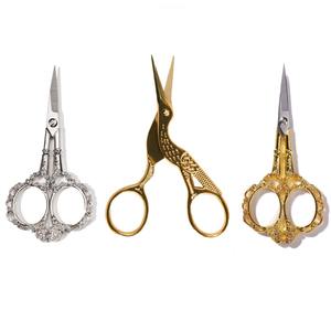 Ciseaux de précision pour cuticules, poils du nez, sourcils, cils et ongles, en acier inoxydable vintage de qualité supérieure, pour le soin de la beauté - Product Image 1