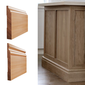 Zócalo de armario de cocina de madera maciza Natural, moldura de zócalo para muebles decorativos, moldura de Base de madera maciza con acento - Product Image 2