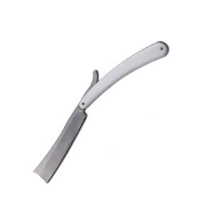 Maquinilla de afeitar de peluquero de borde recto del fabricante superior | Maquinilla de afeitar de peluquero | Soporte de plástico para maquinilla de afeitar de peluquero Acero inoxidable alemán - Product Image 2