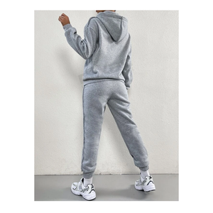 Wholesale Custom Logo Women <b>Jogging</b> <b>Suits</b> Women Winter Sweat <b>Suits</b> Jogger Set Ladies Track <b>Suit</b> - Product Image 2