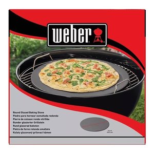 Piedra para Pizza Redonda Negra de 36.5cm para Weber, Modelo 18412, para Pizzas Perfectas - Product Image 2