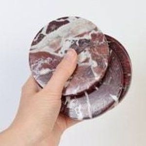 Sous-verres en pierre au design moderne pour la maison et le bureau Accessoires uniques pour la décoration intérieure - Product Image 1