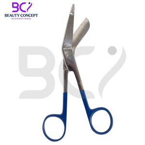 กรรไกรผ้าพันแผลผ่าตัดสีฟ้ามีขนาดที่กำหนดเองแหล่งจ่ายไฟแบบแมนนวล - Product Image 2