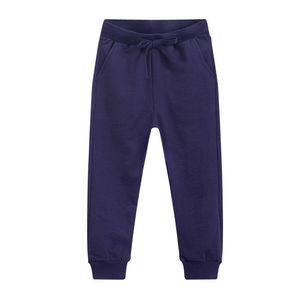 Pantalon de jogging décontracté à taille élastique, cordon de serrage, mélange de coton, doublure en polaire, anti-froissement, respirant, style streetwear - Product Image 4