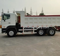 Camion à benne basculante HINO 4x2 pick-up Japon Hino a utilisé des camions à benne basculante/camions à benne basculante sinotruk 8x4 prix bas