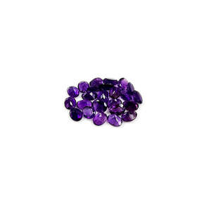 AAA Grade Natural Amethyst Calibrated Ovals Loose 7x5mm 6x8mm Sizes Certified IGI Variety Marquise Square <b>Triangle</b> <b>Cushion</b> Heart - Product Image 6