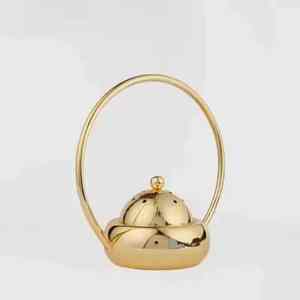 Brûleur d'encens Bakhoor artisanal en bois d'acacia arabe, respectueux de l'environnement, avec design personnalisé pour usage religieux - Product Image 2