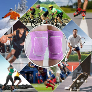 Genouillère en néoprène durable avec un design respirant de haute qualité pour l'installation de revêtements de sol et les travaux de construction Soulagement de la douleur - Product Image 5