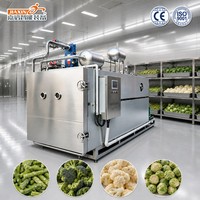 Machine de lyophilisation des légumes en acier inoxydable 304 certifiée ISO9001 pour asperges, brocoli et choux-fleurs